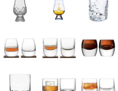 Whiskyglas med gravyr