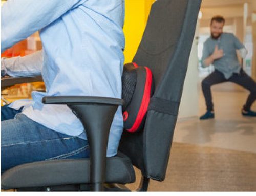 Trådlös ryggmassage