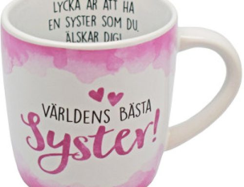 Mugg till syster