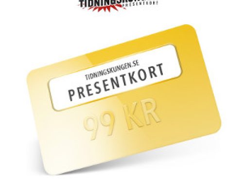 Presentkort tidningar