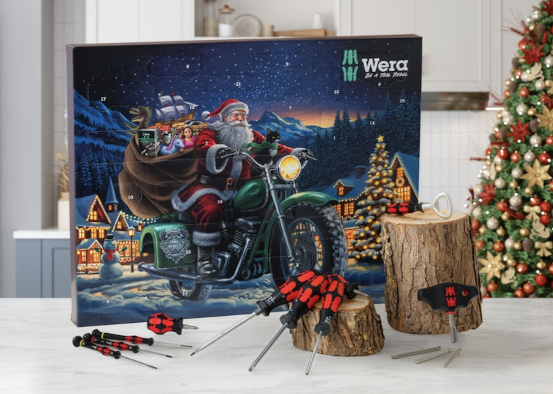 Adventskalender 2025 - Wera verktygskalender