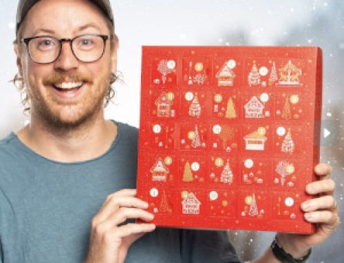 Kaffekalender med kaffekapslar