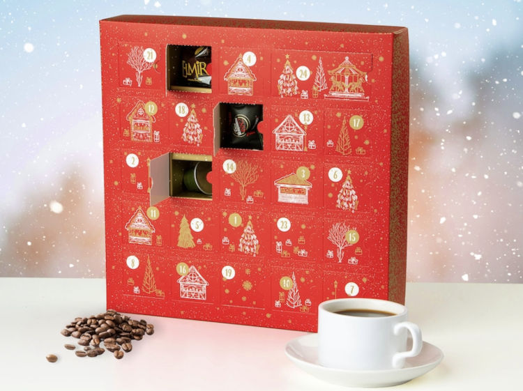 Kaffekalender med kapslar - Adventskalender 2025