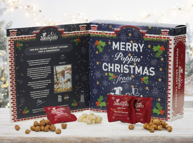 Popcornkalender 2025 - Bästa adventskalender med popcorn joe & sephs