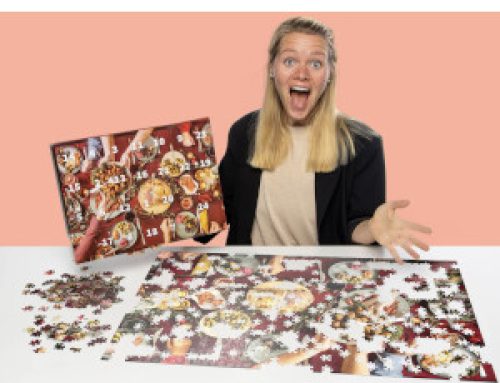 Pusselkalender – Adventskalender med 1000 bitar