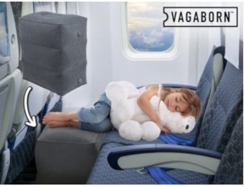 Uppblåsbar flygstolsdyna