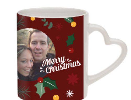 Mugg med hjärta och namn