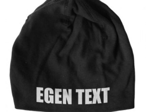 Mössa med egen text