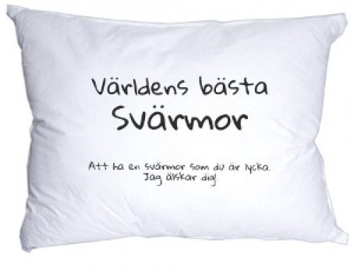 Julklapp till världens bästa svärmor