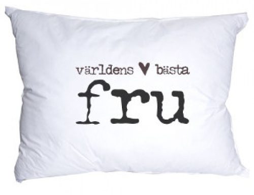 Örngott till världens bästa fru