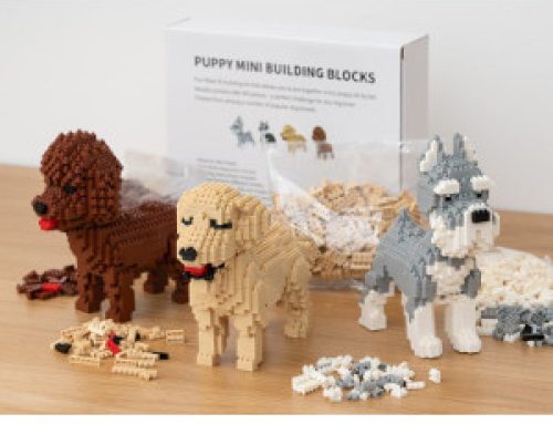 Hundvalp Mini 3D-byggsats