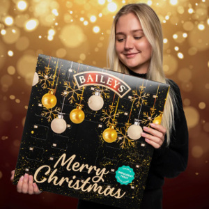 Baileys chokladkalender - Stor julkalender med choklad från Baileys
