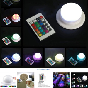 LED & lysande julklappar - Lampa under bordet