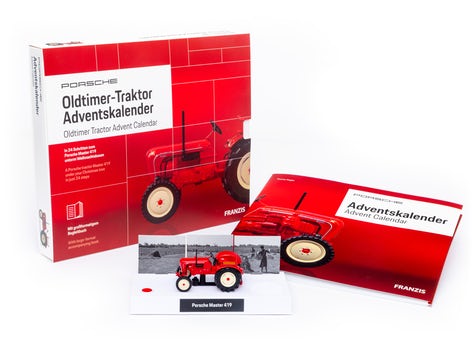 Traktor adventskalender - Porsche 
