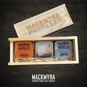 Mackmyra julklapp – Whiskypastiller
