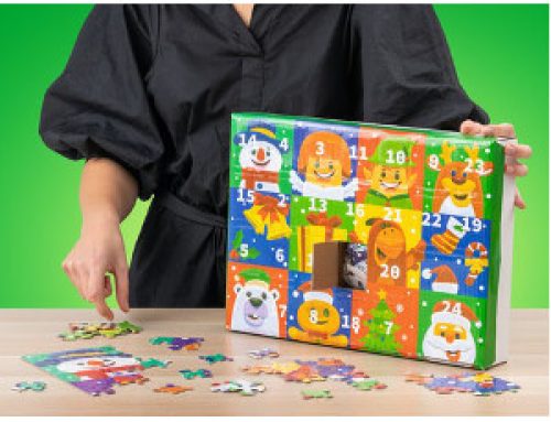 Pusselkalender för barn