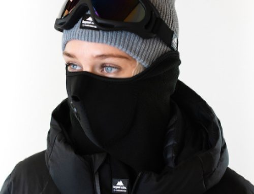 Ansiktsmask till skidbacken