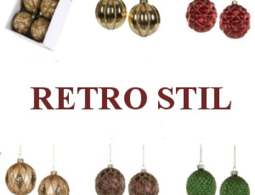 Retro julgranskulor