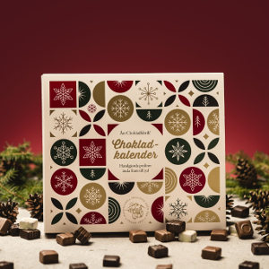 Åre chokladkalender 2023 - Omtyckt adventskalender med chokladpraliner från Åre chokladfabrik