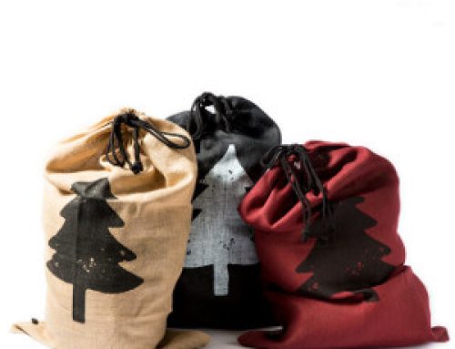 Lyxig julklappssäck
