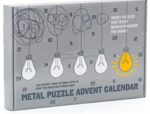 Adventskalender med metallpussel