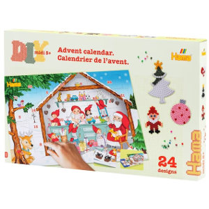 Hama Midi adventskalender 2023 - Julkalender med pärlor