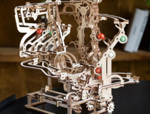 Kulbana i trä – Ugears 3D-pussel