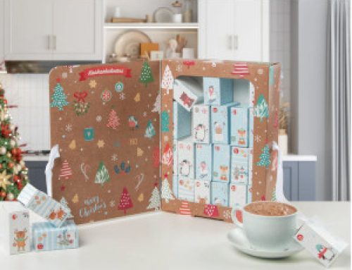 Adventskalender med varm choklad