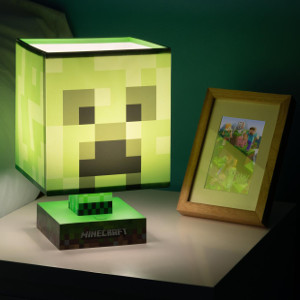 Minecraft Creeper lampa - Julklapp till barn
