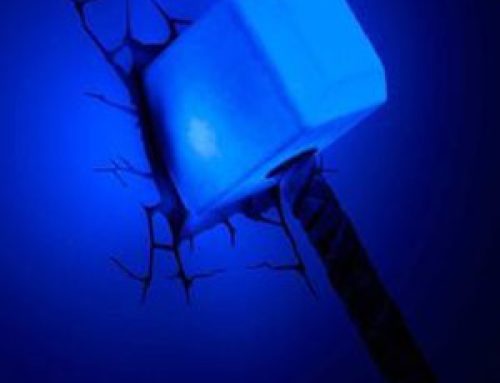 3D vägglampa