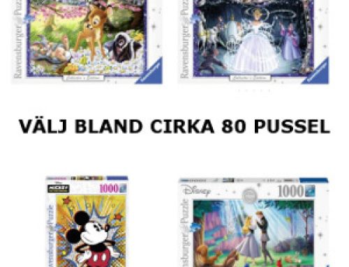 Pussel med Disneymotiv