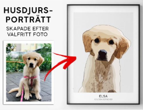 Djurporträtt – Personlig tavla på husdjur