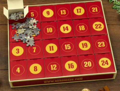 Christmas Magic pusselkalender – Retro adventskalender
