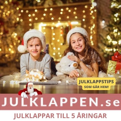 Julklapp 5 år - Julklappstips 5-årig pojke & flicka