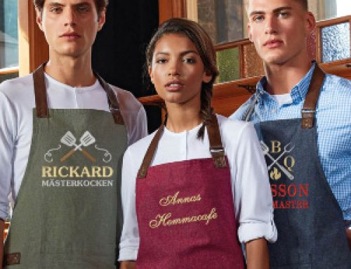 Stanford förkläde med broderat namn