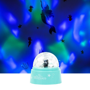 Lilla sjöjungfrun lampa med stickers
