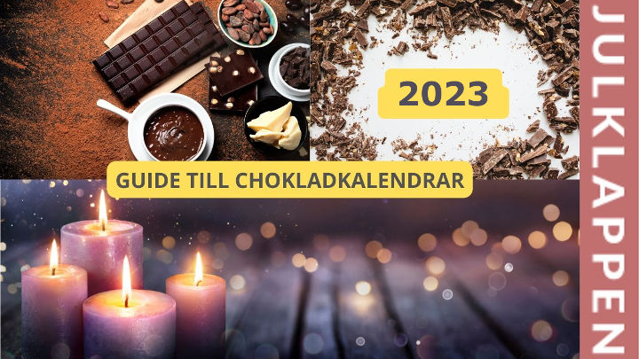 Chokladkalender - Guide med tips på choklad adventskalendrar 2023