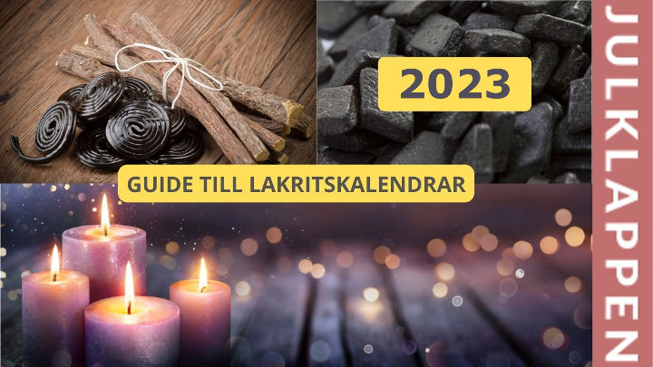 Lakritskalender - Guide med tips om lakrits adventskalendrar 2023