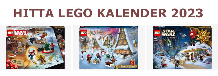 Lego julkalender 2023 - Bra utbud på adventskalender till barn som älskar LEGO
