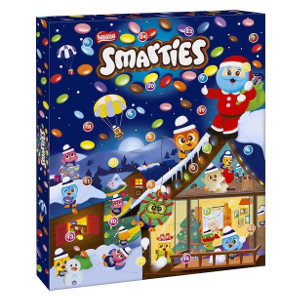 Smarties adventskalender - Chokladkalender & godiskalender 2023