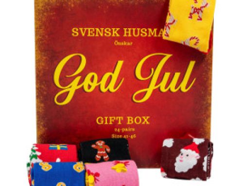 Svensk husman – Strumpkalender med julstrumpor