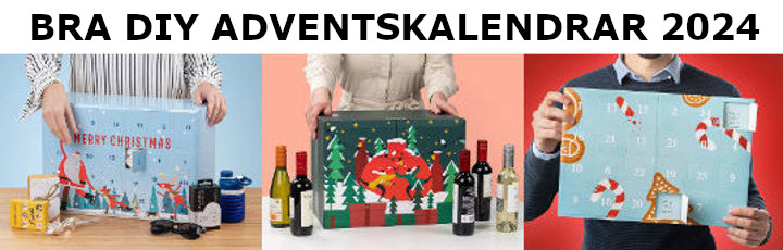 Egen julkalender 2024 - DIY Adventskalender du fyller själv