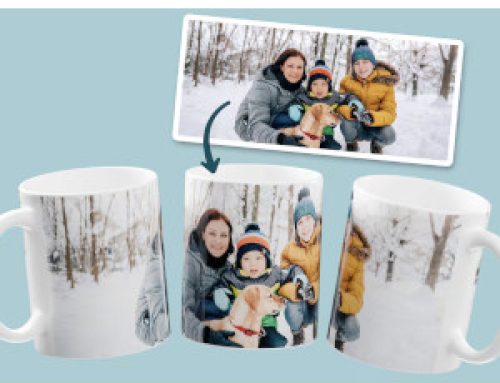 Personlig mugg med panoramafoto