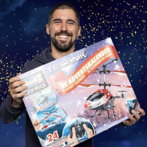 Radiostyrd helikopter adventskalender 2024 - Rolig julkalender