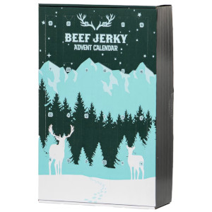 Beef Jerky julkalender - Adventskalender med torkat kött