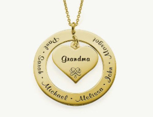 Halsband till mormor eller farmor