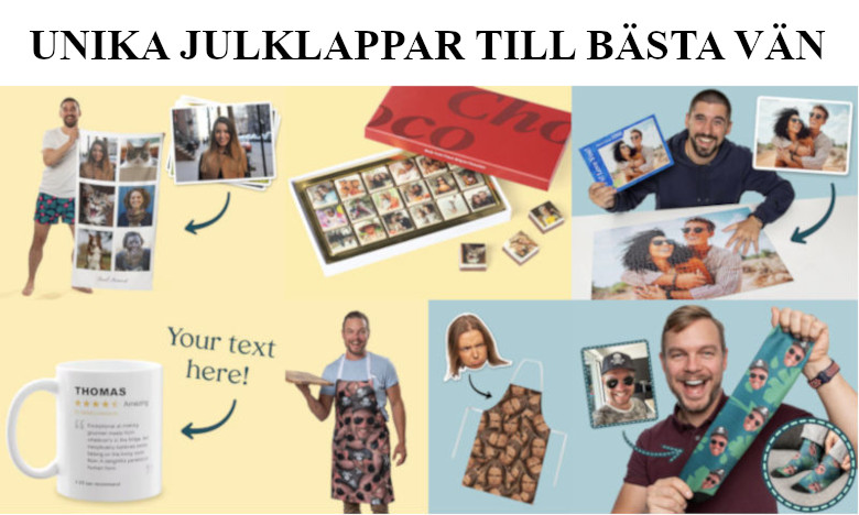 Julklapp till bästa vän - Personliga saker till bra kompisar