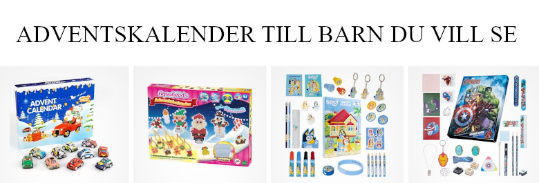 Adventskalender barn - Ett av Sveriges bästa utbud av julkalender till barn