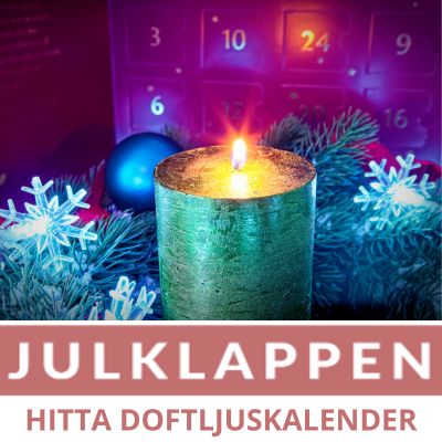 Doftljuskalender - Hitta adventskalender 2024 med doftljus