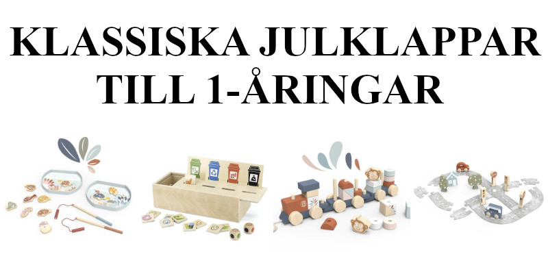 Julklapp till 1 åring - Julklappstips leksaker